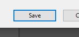 save windows button