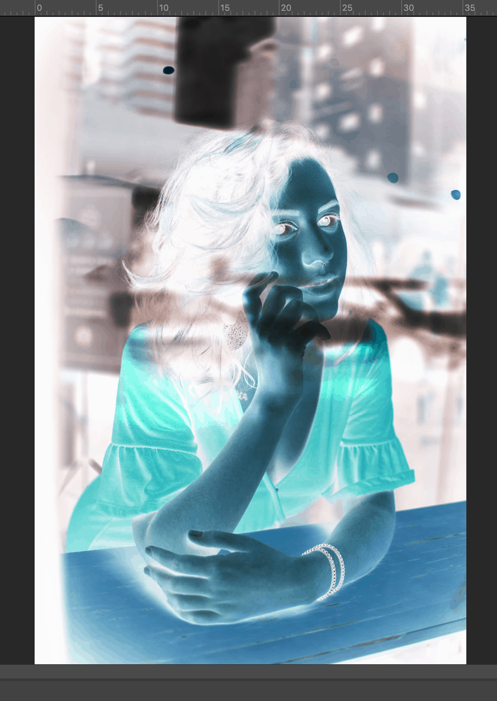 How To Create An XRay Image Effect In