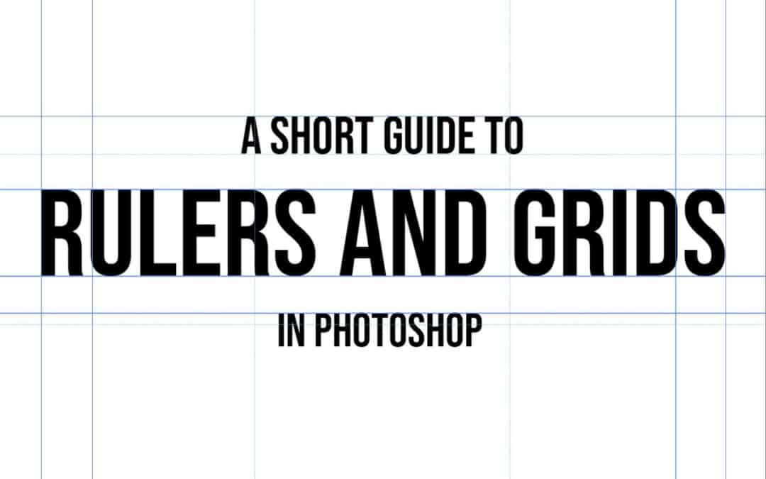 rulers and grids photoshop guide