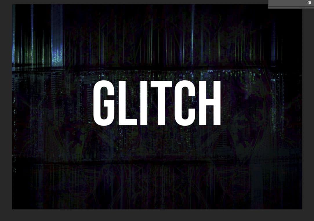 How To Create A Glitch Text Effect With Photoshop Lp Club