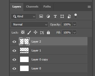Photoshop the layer panel