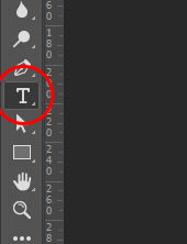 type tool photoshop