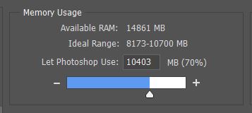 Enough Memory photoshop