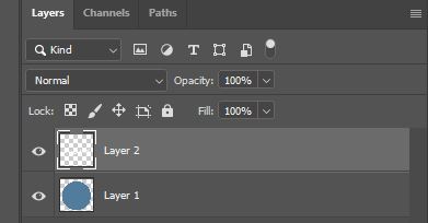 layer panel photoshop