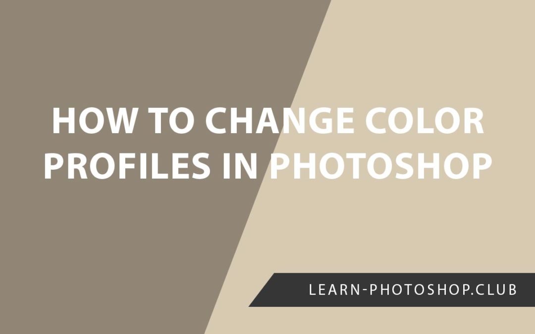 How to Change Color Profiles in Photoshop – 2 Easy Ways