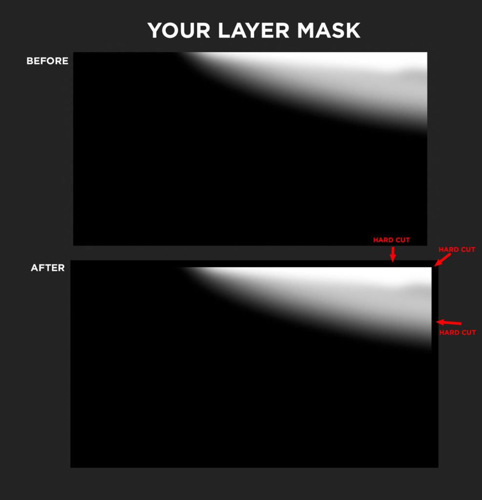 layer mask when increasing canvas size