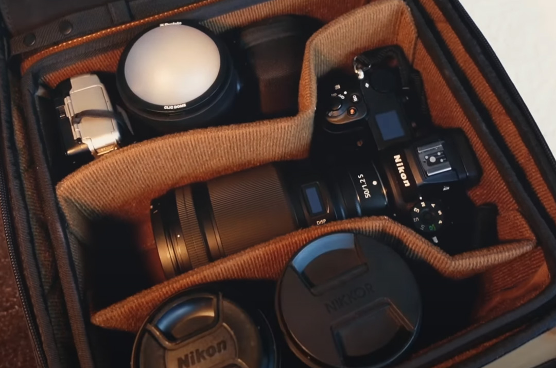 Brandon Woelfel camera bag