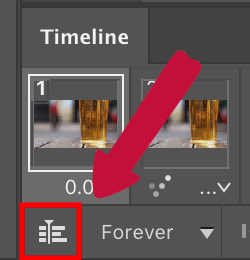 convert to video timeline photoshop